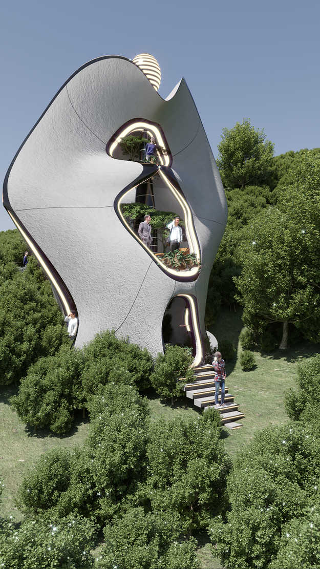 exosteel-modular-living-museum-mask-architects